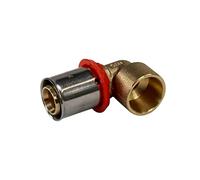 IBP Bänninger - Raccord à sertir - Coude 90° PER à sertir Ø12x1,1 - tube cuivre 12 à souder - IBP Bänninger