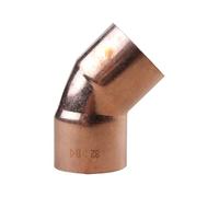 IBP Bänninger - Raccord Cuivre à souder - Courbe Cuivre à souder FF 45° - Ø32