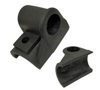 IBRIQO® Lot de 2 Roulements pour Chariots de Chantier | pour Axe Ø 20 mm | Trou de 22 mm | Roulements en Nylon Durables et Résistants | Convient aux Chariots Métalliques Cofan (Ø Axe 20MM, 2, Unité)