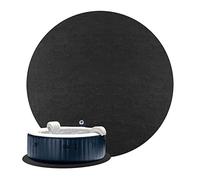 IBUGER Tapis de Sol pour Piscine Spa, Tapis de Baignoire Hors Sol de 13,12 Pieds, Coussin de Protection de Sol en Feutre de Piscine de Spa Absorbant l'eau Portable extérieur intérieur