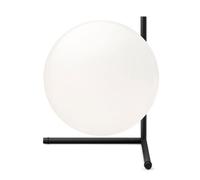 FLOS Lampe de table IC Lights T2, verre soufflé et métal, Noir-opale