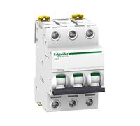 Schneider Electric Disjoncteur iC60N 3P 16A C 500 V CA 50/60 Hz Blanc