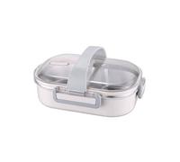 ICB Lunch Box en Acier Inoxydable - Beige