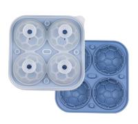 Ice Ball Mold, Soccer Shape Ice Cube Tray For Cold Drinks