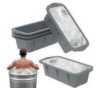 Ice Block Mold 5 Pieces Long Chilling Performance Chiller Tray