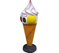 Ice Cream Figure Design Poubelle Panier Statues Statue Représentant 165 cm