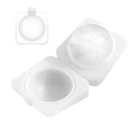Ice Sphere Mold - Reusable Freezer Silicone Mould | Ice Ball Mold Easy Rele