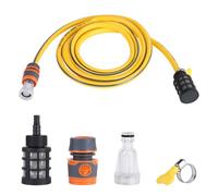 ICEBLUEOR Tuyau d'aspiration de 3 m avec filtre et connecteur de nettoyeur haute pression, pour nettoyeur haute pression Karcher K2-K7 et Bosch AQT Series - Accessoires pour nettoyeur haute pression