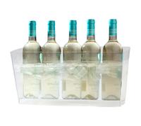 IceMart - Seau à glace avec séparateur 6 bouteilles (10 L)