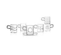 ichendorf- Lot de 6 Tasses à Café sans soucoupe