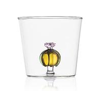 Ichendorf Milan Tumbler Cactus Fleur Rose | Collection Desert Plants | 35 cl | Verre borosilicate | Fait à la main