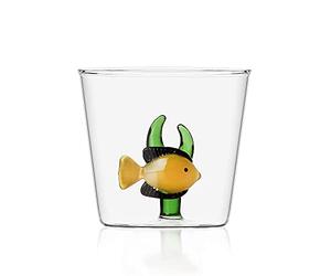 Ichendorf Milano 0.09352056 Tumbler Conpoisson Jaune/Algue Vert Collection Marine Garden