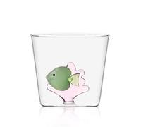 Ichendorf Milano 0.09352059 Tumbler Avec Poisson Vert/Algue Rose Collection Marine Garden