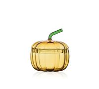Ichendorf Milano Boîte à poivre, collection Vegetables, H 11 cm, verre borosilicate, fait à la main