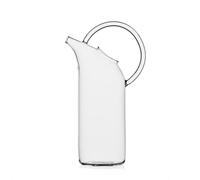 Ichendorf Milano Brocca, Collection Alambicco, 120 cl, H28 cm, transparent, verre borosilicate, moulé à la lumière