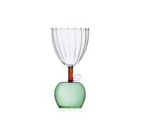 Ichendorf Milano Calice Pomme Verde, Collection Fruits & Flowers, 30 cl, verre borosilicaté, fait à la main