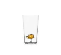 Ichendorf Milano Collection Animal Farm Longdrink Hérisson 45 cl Verre borosilicate Fait main