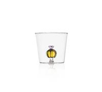 Ichendorf Milan Tumbler Cactus Fleur Rose | Collection Desert Plants | 35 cl | Verre borosilicate | Fait à la main