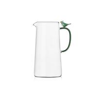 Ichendorf Milano Pichet oiseau, collection Birds, 150 cl, vert, verre borosilicate, fait à la main