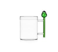 Ichendorf Milano Tisaniera Artichaut, collection Vegetables, H 12 cm, verre borosilicate, fait à la main