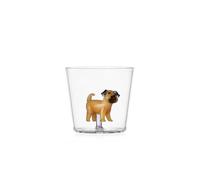Ichendorf Milano Tumbler Carlino Collection Dogs, 30 cl, verre borosilicate, fait main