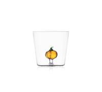 Ichendorf Milano Tumbler Citrouille, Collection Vegetables, 35 cl, Verre borosilicate, fait à la main