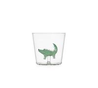 Ichendorf Milano Tumbler Crocodile - Collection Savannah, 30 cl, verre borosilicate, fait à la main