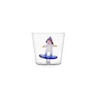 Ichendorf Milano Tumbler Fille et Snowboard, Collection Snow Games, 30 cl, verre borosilicaté, fait à la main