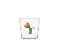Ichendorf Milano Tumbler, fleur ambre, collection botanique, 35 cl, verre borosilicate, fait main