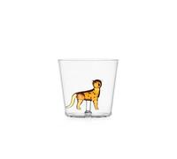 Ichendorf Milano Tumbler Guépardo, collection Savannah, 30 cl, verre borosilicate, fait main