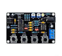 ICL8038 Kit de construction de générateur de fonctions, réglable 5 Hz à 400 kHz pour forme d'ondes sinusoïdales, rectangle, facteur de distorsion de 1 %, cycle de fonctionnement 2 à 95 %, kit de
