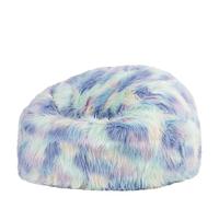 Icon Kingston Pouf, Fausse Fourrure, Pouf Poire avec Remplissage, Fauteuil Salon Confortable, Fauteuil Chambre, Meuble Salon, Decoration Chambre, Licorne