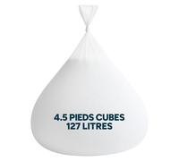 Icon Remplissage Pouf, 4.5 Pieds Cubes, 127 litres, Blanc | Fabriqué en Europe, Perles en EPS Rembourrage, Billes Polystyrène pour Remplissage Pouf, Remplissage pour Pouf Poire