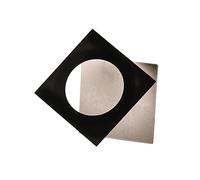 Icone Petra 26 Wandleuchte, ardoise / aluminium brossé