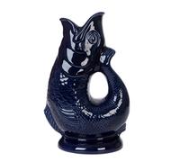 Iconique Bleu Cobalt Carafe Poisson Grand | 28 cm 1,4 L Glug Jug | Design emblématique Vase Poisson | Disponible Dans Une Large Gamme De Couleurs Et En Deux Formats 1,4 L et 750 ml