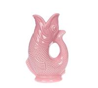 Iconique Rose Carafe Poisson Grand | 23 cm 750Ml Glug Jug | Design emblématique Vase Poisson | Disponible Dans Une Large Gamme De Couleurs Et En Deux Formats 1,4 L et 750 ml