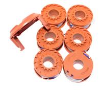 ICOOYO Bobine et Ligne avec Capuchon pour ALDI Gardenline CGT18KL2, Lux 18Li/25, MacAllister MGTP18Li, MGT1825Li, MGT1827Li, McGregor MCT1825, MCT2X1825, MET2523, Powerplus POWDPG7540, POWXG801010
