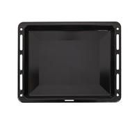 ICQN Plaque à pâtisserie 460 x 370 x 30 mm de profondeur, Lèchefrite émaillée pour four et cuisinière, Convient pour Bosch Siemens Neff Constructa, Résistant aux rayures & Inoxydable, 46 x 37.5 cm