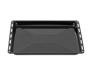 ICQN Plaque de Four Émaillée 46,5 × 37,5 × 3 cm | Compatible avec Siemens, Bosch, Beko, Constructa, Neff & Amica, Lèchefrite Émaillée 30 mm
