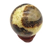 ICXLPMC Dragon Septarian Stone Crystal Ball, Sphere,Decor Rock for Home Office Dining Table and Wedding Décor,3~4cm