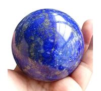ICXLPMC Lapis Lazuli Quartz Crystal Sphere,Halloween Tabletop Decorations Ball,Blues Gemstone for,Home Office Decor,4cm