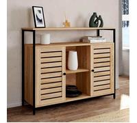 ID MARKET buffet 2 portes 100 cm Moderne bois