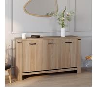 Buffet 140 Cm Idaho 3 Portes Design Contemporain