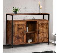 ID MARKET buffet DAYTON 2 portes 100 cm Industriel effet vieili