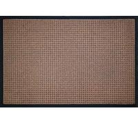 ID Mat 120180 10 Impact Carre Tapis Paillasson Fibre Polypropylène/Caoutchouc Marron 180 x 120 x 1 cm