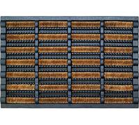 ID Mat 4060 Combimat Tapis Paillasson Fibre Coco/Acier Galvanisé/Caoutchouc Beige 60 x 40 x 2,29 cm
