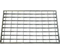 Tapis grattant grille métallique - 40x60 cm