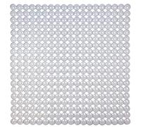 ID Mat 525230 Bulles Tapis Fond de Douche PVC Transparent 52 x 52 x 0,4 cm