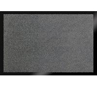 ID Mat 608002 Unicouleur Tapis Paillasson Fibre Polypropylène/PVC Gris 80 x 60 x 0,70 cm