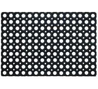 ID Mat M98 Caillebotis Caoutchouc Noir 60 x 40 x 1,4 cm
